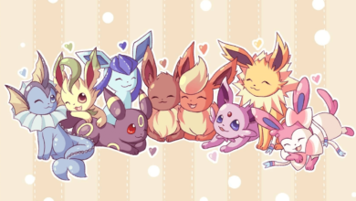 Wallpaper:1iqanktrm-G= Eevee Evolutions