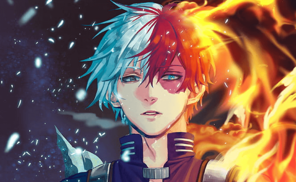 Wallpaper:4ayjlyblqoe= Shoto Todoroki